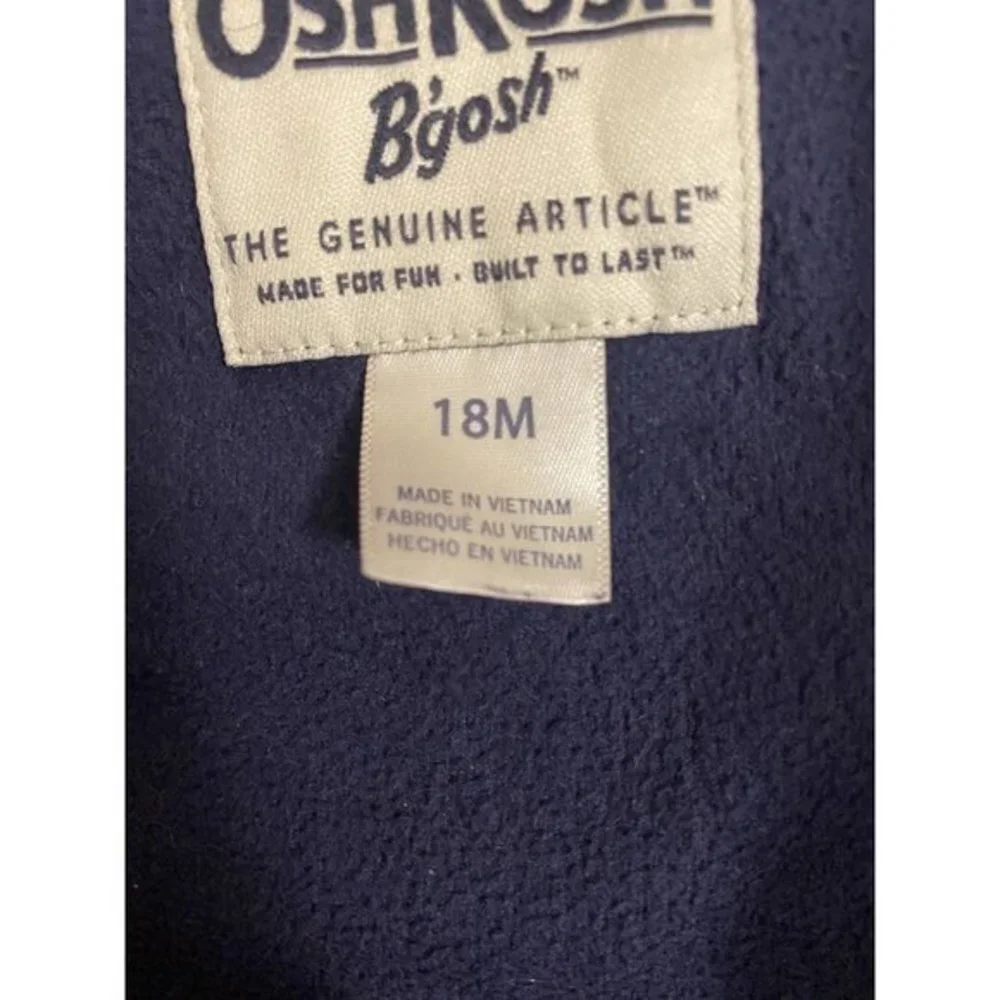 EST. 1895 Oshkosh B’gosh‎ Baby Girls Blue Jacket SIze 18M